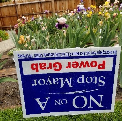 Repurposed political signs
