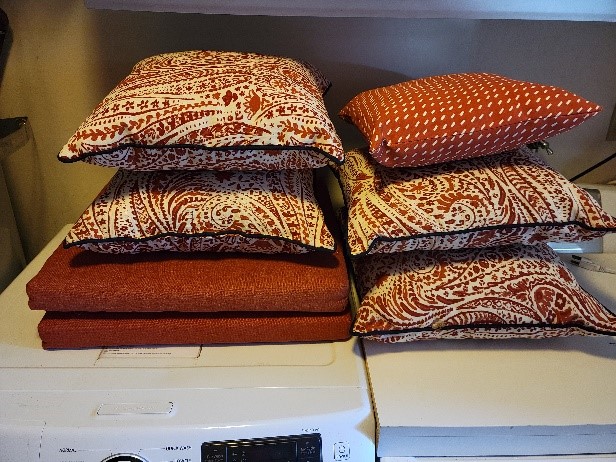 Outdoor pillows