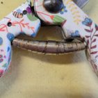 The pruner and the spring with the rust removed.